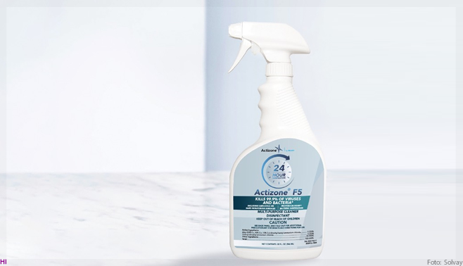 Solvay conclui registro de desinfetante nos EUA após aprovação da EPA