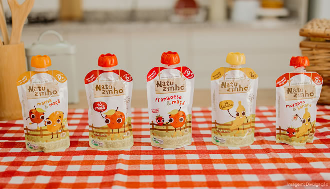 Natuzinho chega ao mercado como nova opção de papinhas 100% orgânicas